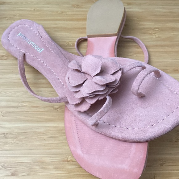 SOLD!! Jeffrey Campbell Floral Sandals - Picture 5 of 5